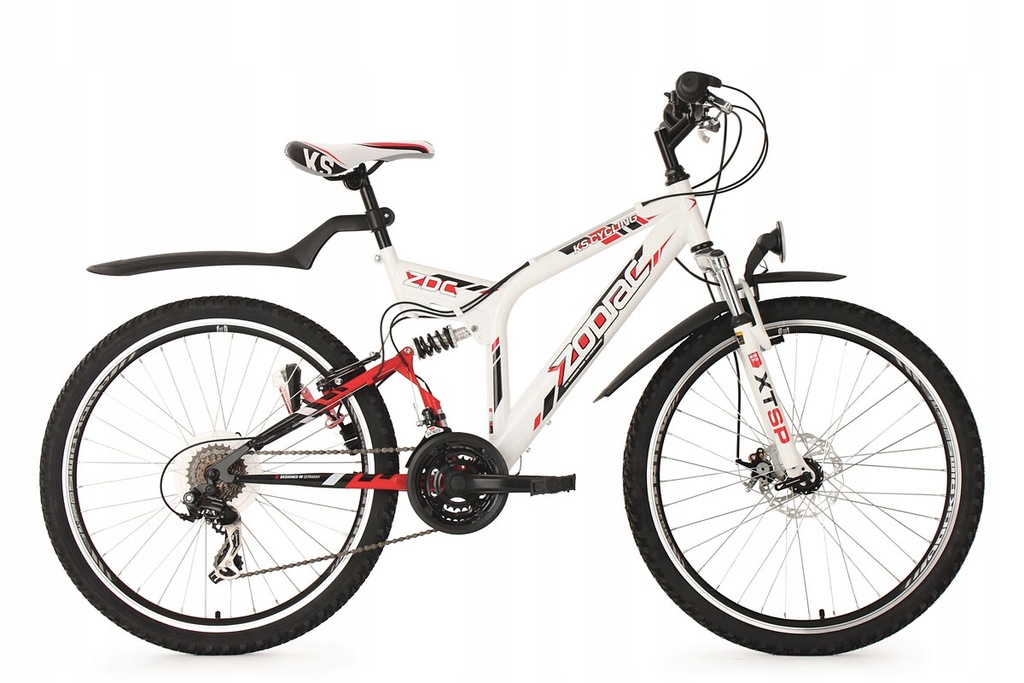 Rower górski MTB 26'' Zodiac światła i błotniki