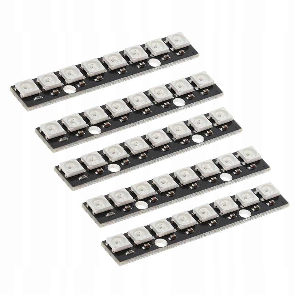 5 Pcs 8 Bit 5050 RGB LED Built in Full