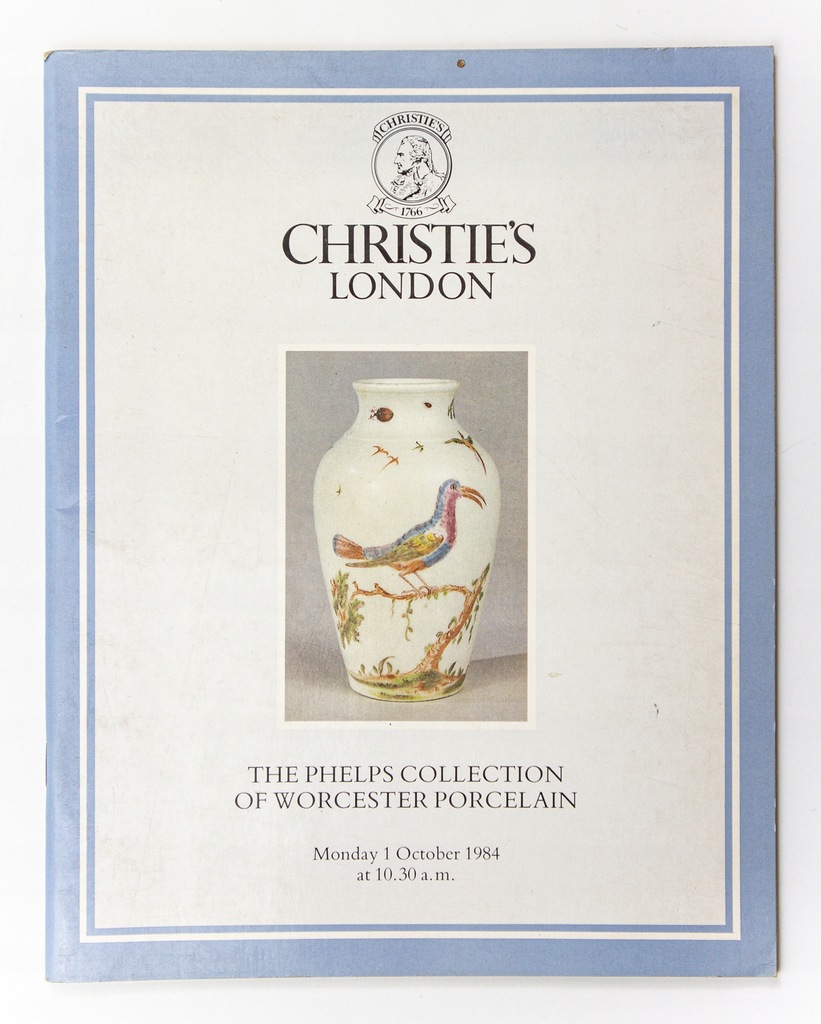 Christies London The Phelps Coll. Worces Porcelain