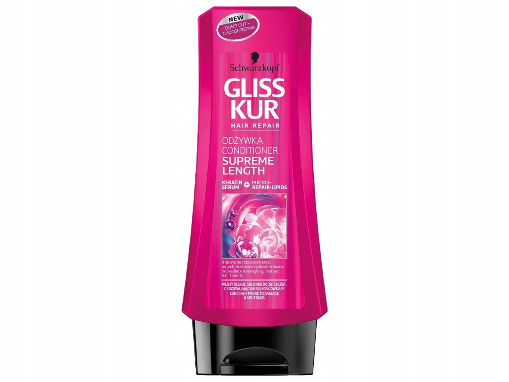 Schwarzkopf Gliss Kur Supreme Length Odżywka 200ml