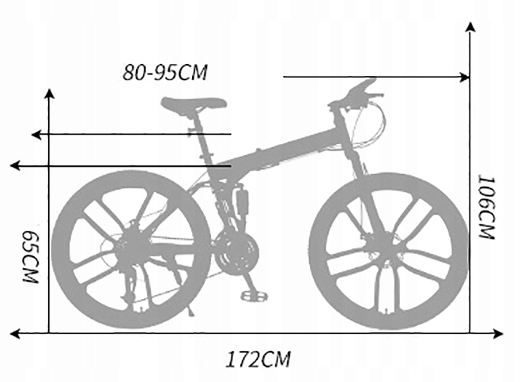 Купить Складной горный велосипед MTB Amin 26 3R CB: отзывы, фото, характеристики в интерне-магазине Aredi.ru