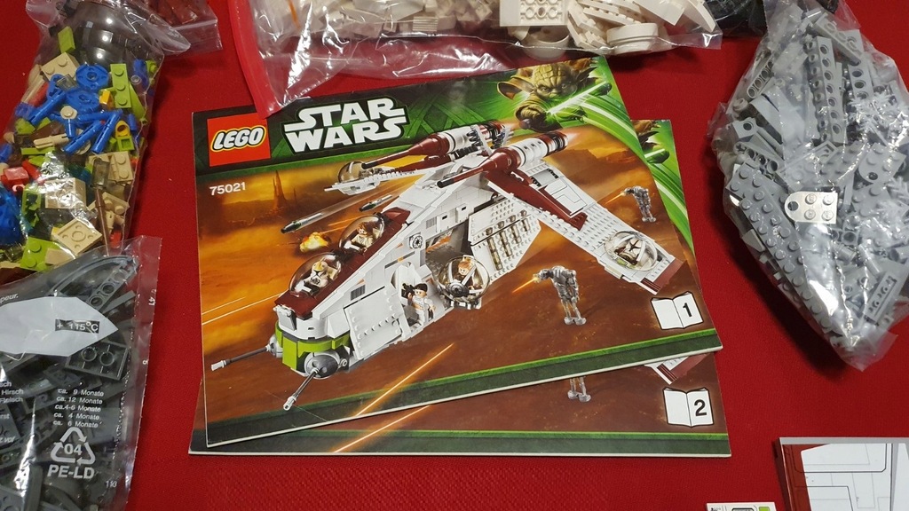 Купить LEGO Star Wars 75021 Республиканский корабль без фигурок: отзывы, фото, характеристики в интерне-магазине Aredi.ru