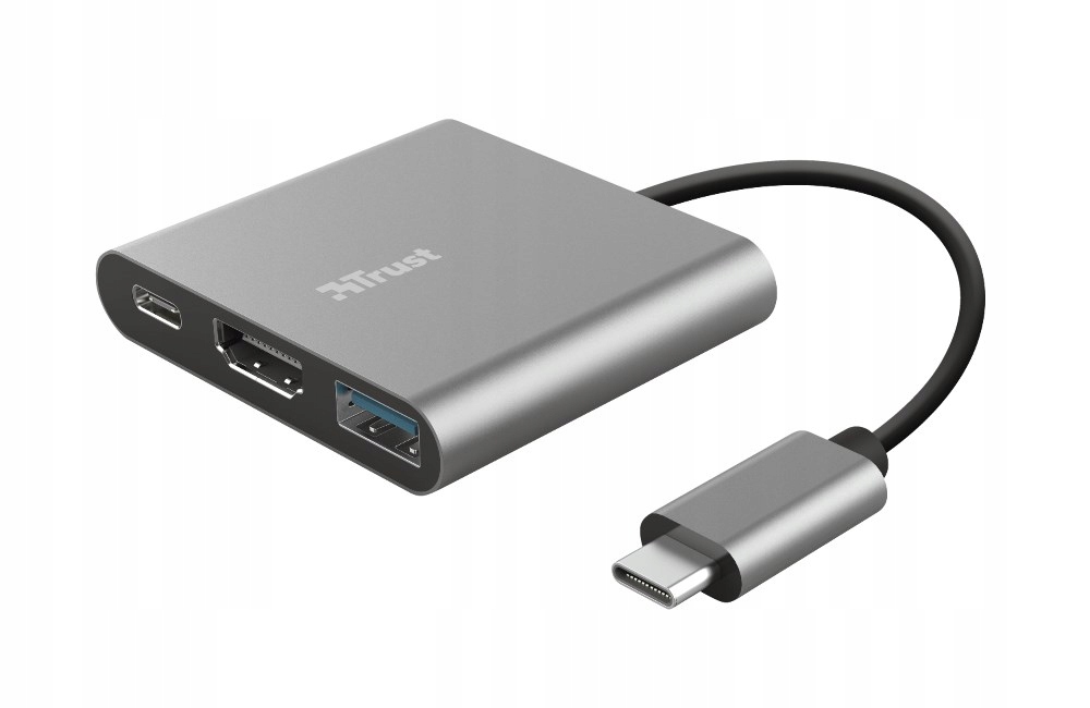 Adapter TRUST DALYX 3-IN-1 USB-C