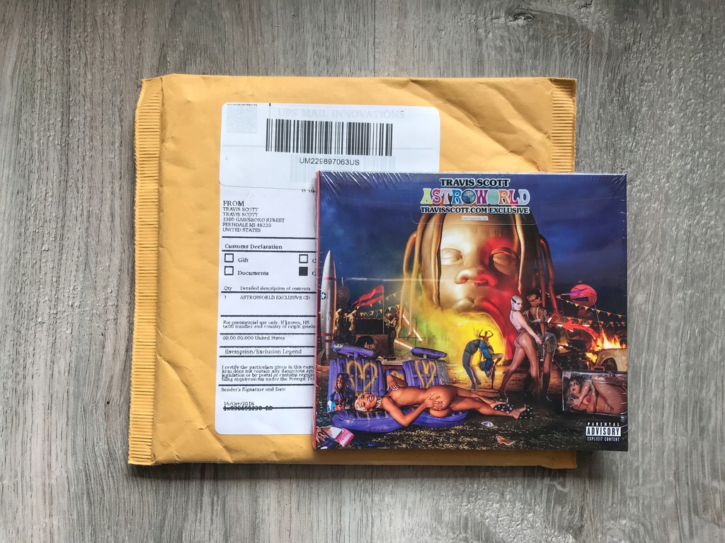 Astroworld EXCLUSIVE CD Travis Scott - 8024882408