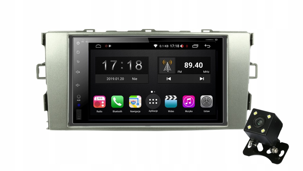 Radio Nawigacja Android Kamera Wi-Fi Toyota Auris - 8301411413 - Oficjalne Archiwum Allegro
