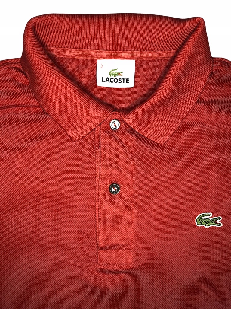 LACOSTE Devanlay Koszulka Polo Czerwona Męska R 3