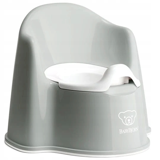 BabyBjorn: nocnik z oparciem Potty Chair Szary