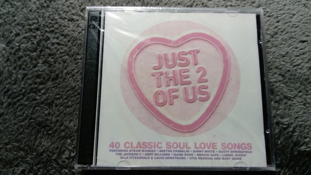 2CD Various – Just The 2 Of Us: 40 Classic Soul Love Songs (2005)