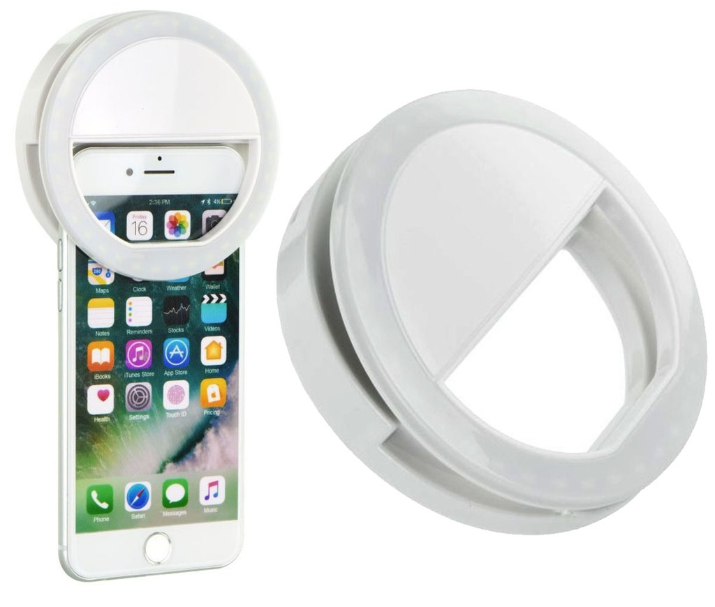 Купить Кольцевая лампа SELFIE для телефона - аккумулятор: отзывы, фото, характеристики в интерне-магазине Aredi.ru