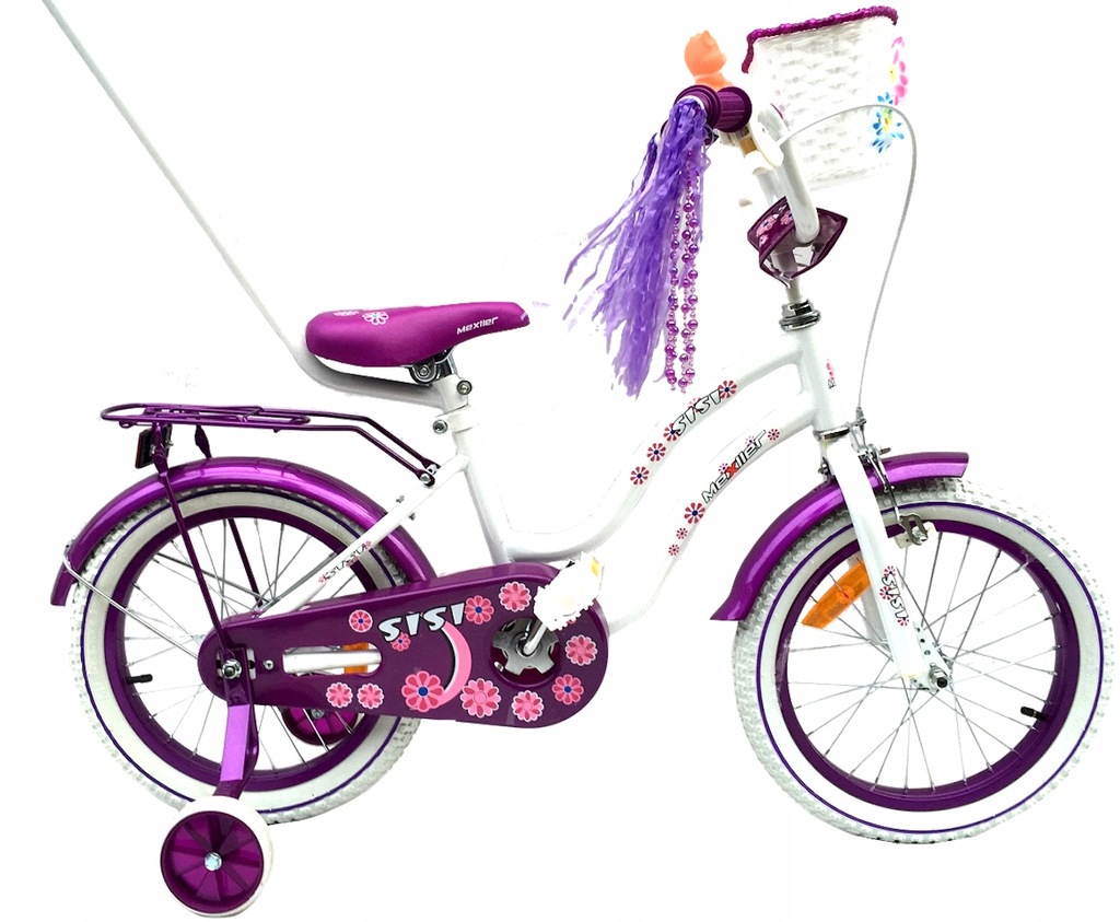 Rower Mexller Sisi 16 Fioletowy Dla dziewczynki