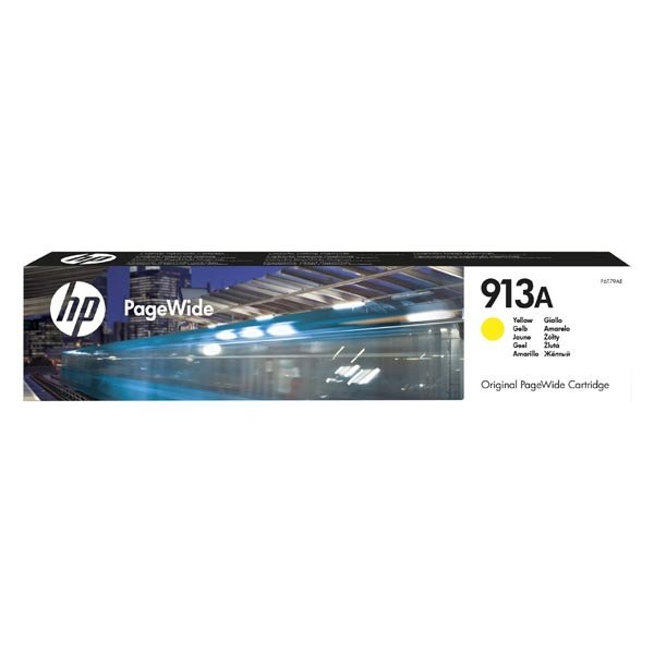 HP oryginalny ink / tusz F6T79AE, HP 913A, yellow,