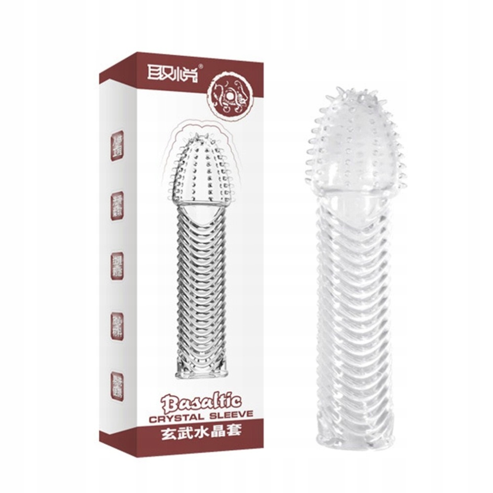 Wielorazowa prezerwatywa przedłużająca peni