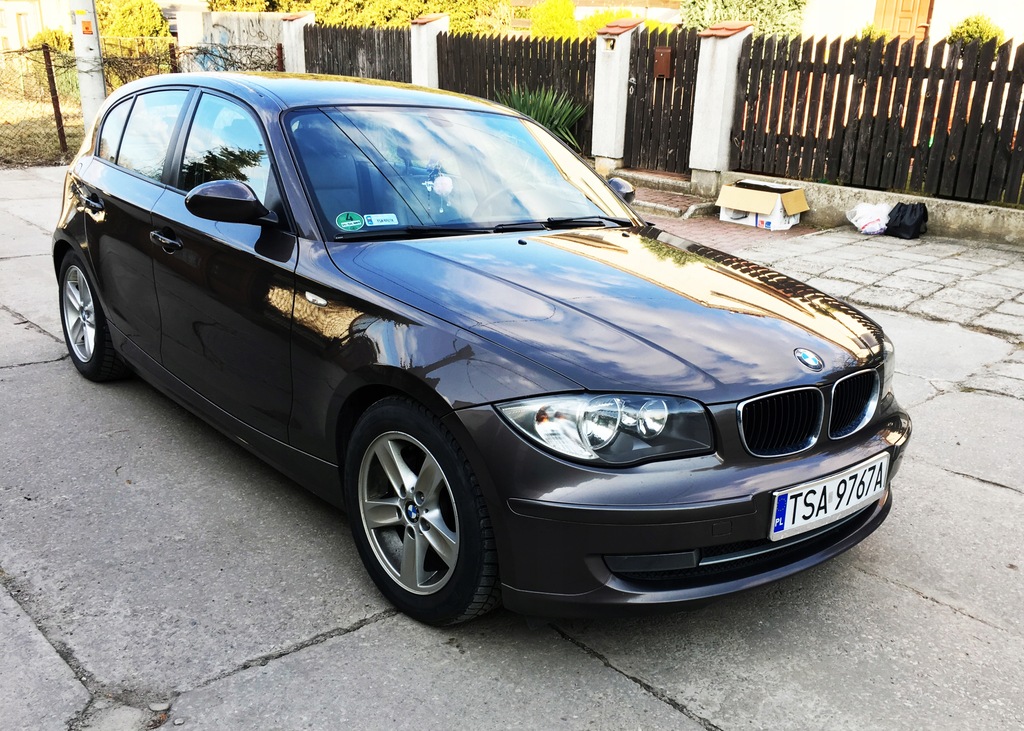 BMW SERIA1 LIFT, 2.0 DIESEL 177 KONI 2007r SKÓRY!