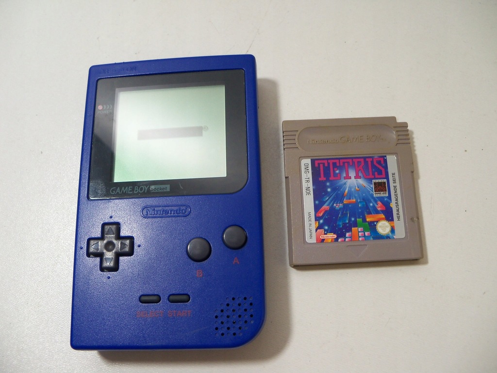 NINTENDO GAME BOY POCKET + GRA TETRIS GRATIS
