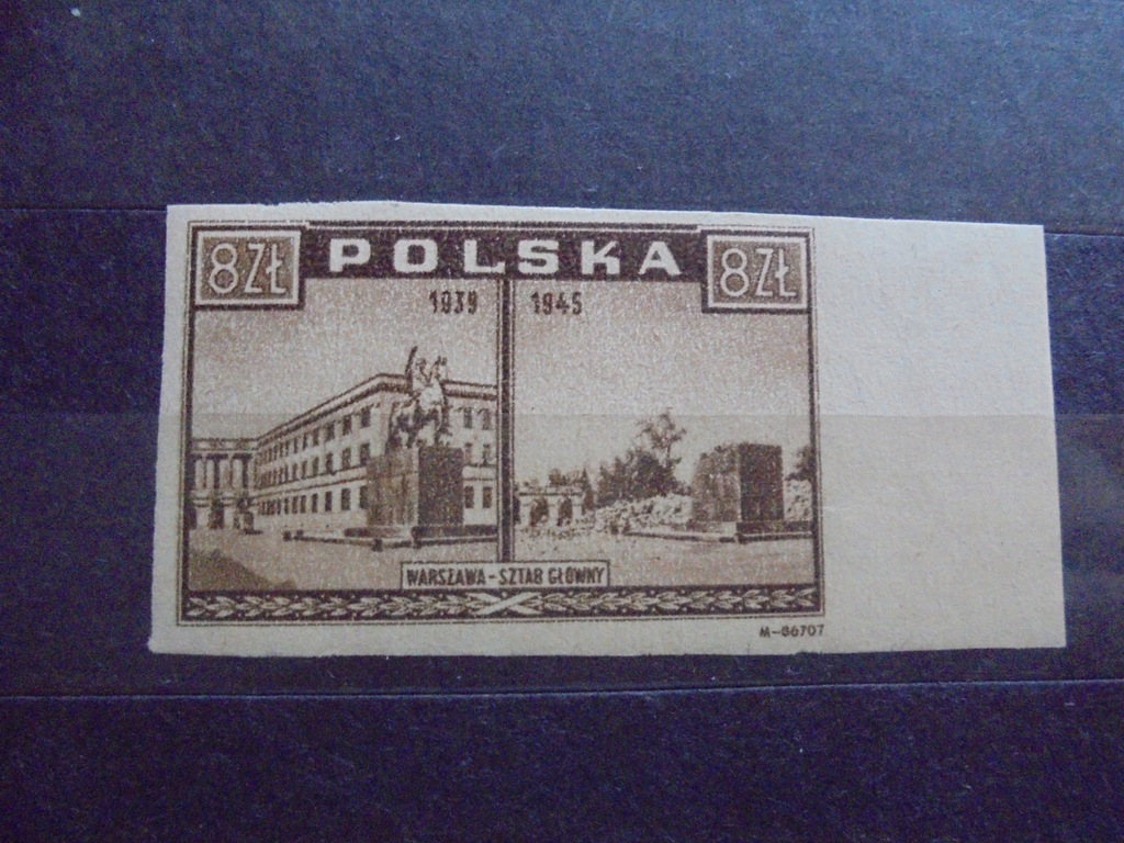 WARSZAWA OSKARŻA Fi 384d** y3b Korszen 1945