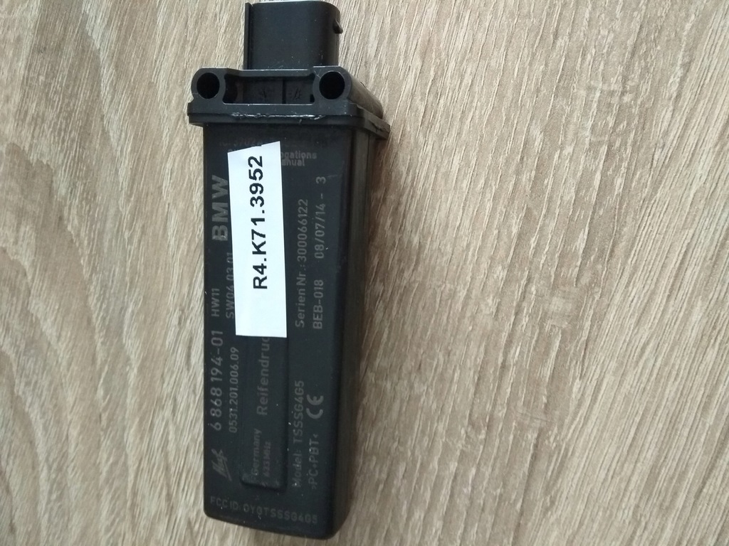 BMW E71 X6 E89 Z4 E90lift MINI R55 R60 MODUŁ STEROWNIK RDC 6868194*