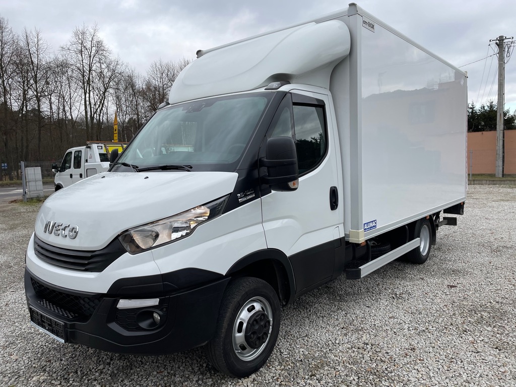 Iveco Daily 35-180 Kontener winda 2017r HI-MATIC