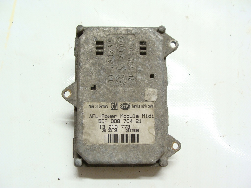 OPEL ASTRA H MODUŁ AFL SKRĘTU LAMP XENON 13210773