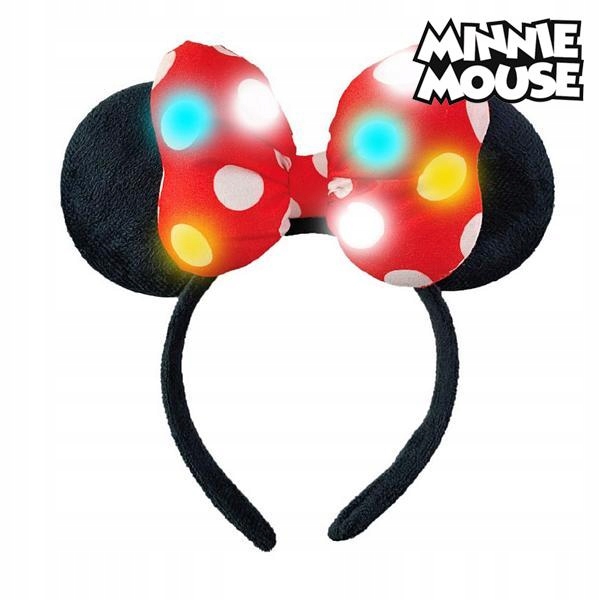 Diadem Minnie Mouse 71125 LED Czarny Czerwony