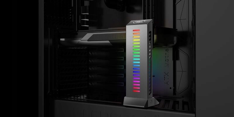 Купить Держатель карты VGA Deepcool GH-01 A-RGB: отзывы, фото, характеристики в интерне-магазине Aredi.ru