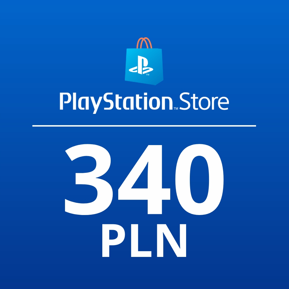 PLAYSTATION NETWORK 340 PLN ZŁ PSN KOD PS4 PS5