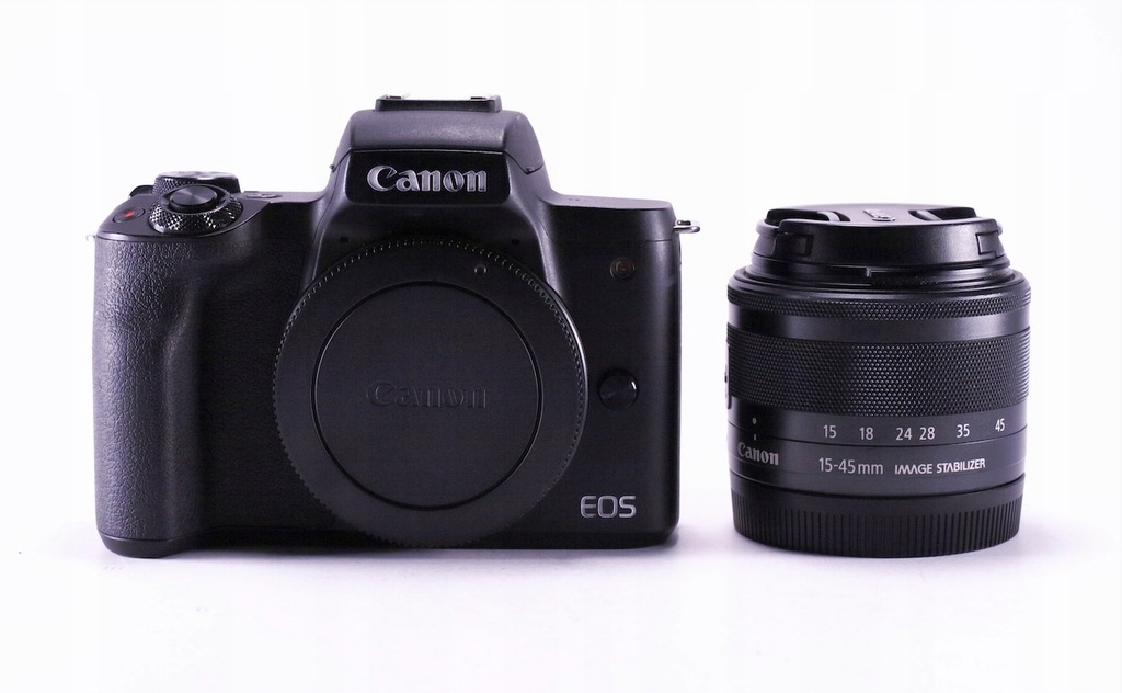 aparat Canon M50 Mark I + ob. 15-45 SKLEP OKAZJA