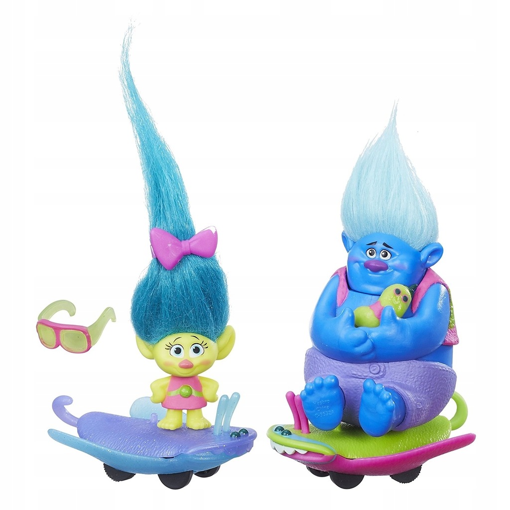 Figurka Trolls Pojazd Hasbro B6558 TROLLE ZESTAW KOLEKCJA