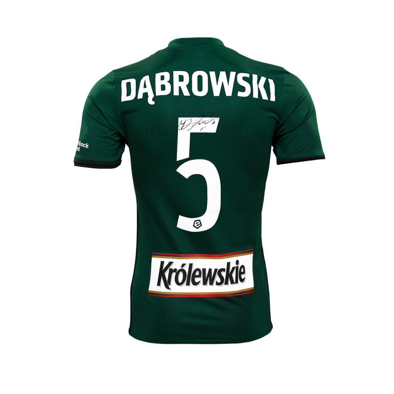 Oryginalna koszulka meczowa - Maciej Dąbrowski