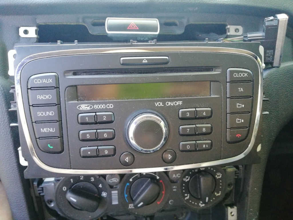 RADIO 6000 CD MP3 CD345 GALAXY MK3 LIFT 2011R 7509256052