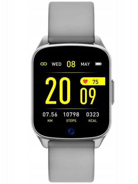 ZEGAREK UNISEX Rubicon Smartwatch - grey (zr606b)