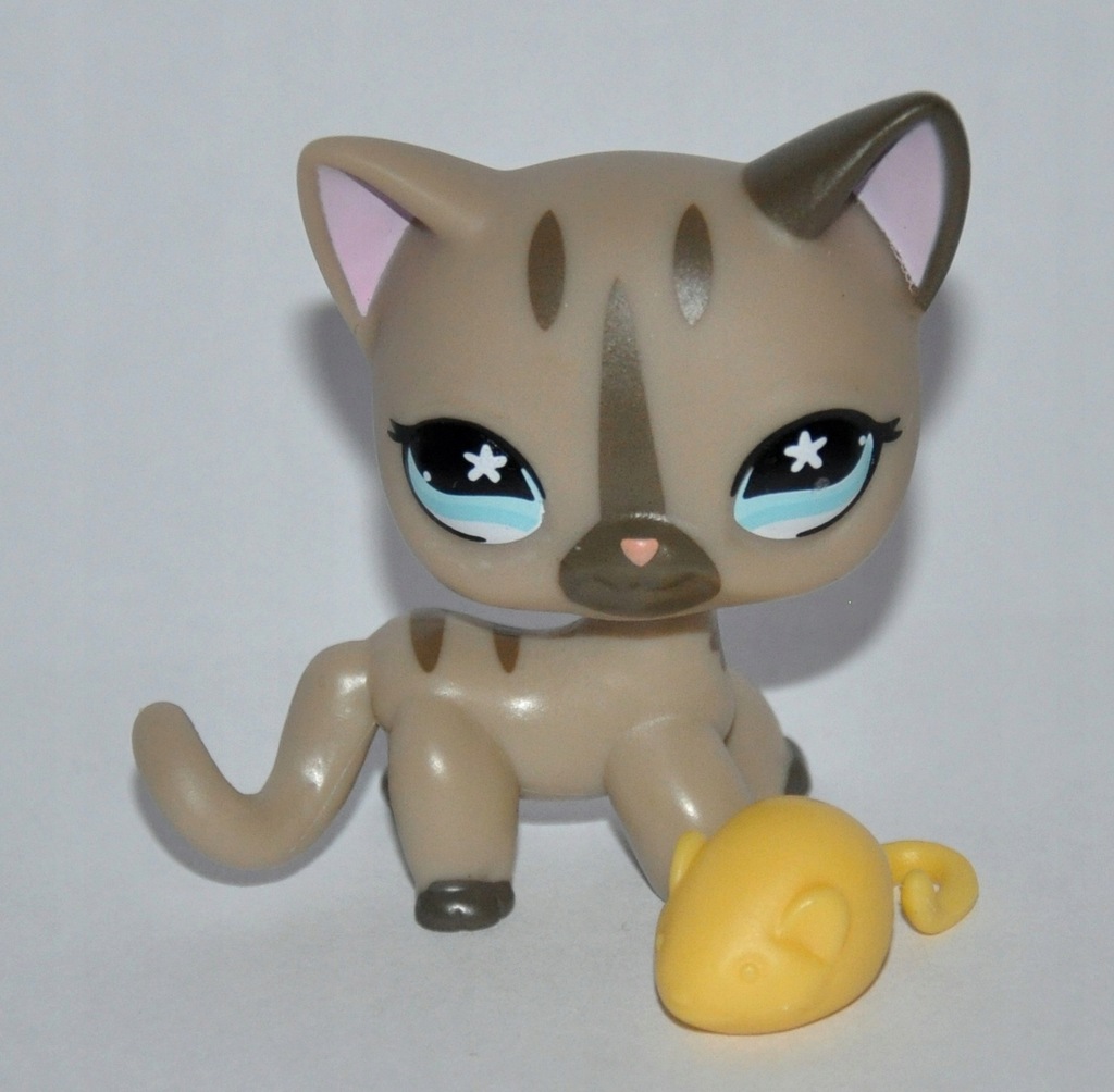 Littlest Pet Shop kot, kotek shorthair LPS #792