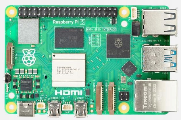 Raspberry Pi 5 - 8GB 5B płytka rozwojowa 2400 MHz Arm Cortex-A76, SC1112