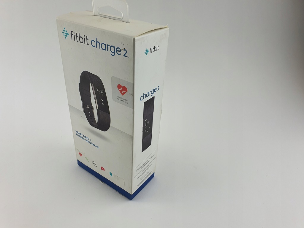 Smartwatch Fitbit Charge 2 HR+ Czarny S/P