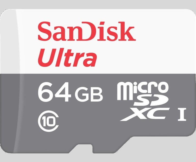 KARTA PAMIĘCI SANDISK MICROSD ULTRA 64GB C10 - B