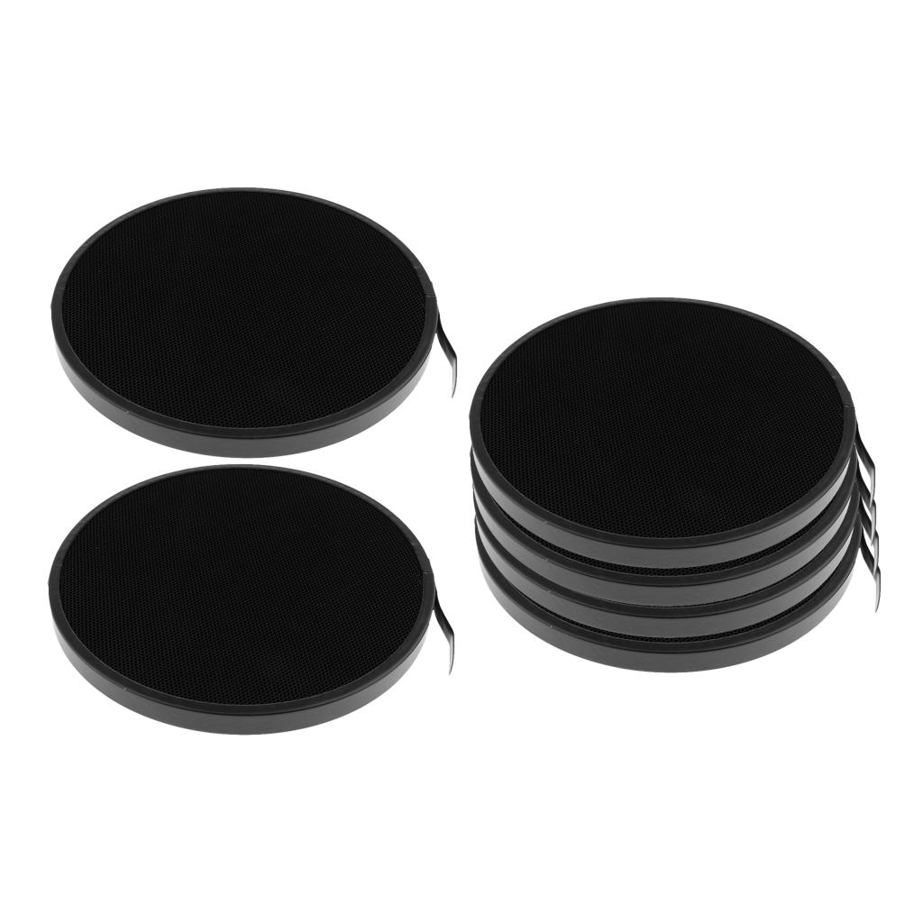Blesiya 6pcs 10 Degree Honeycomb Grid Mesh for 7 Reflector Diffuser Lamp