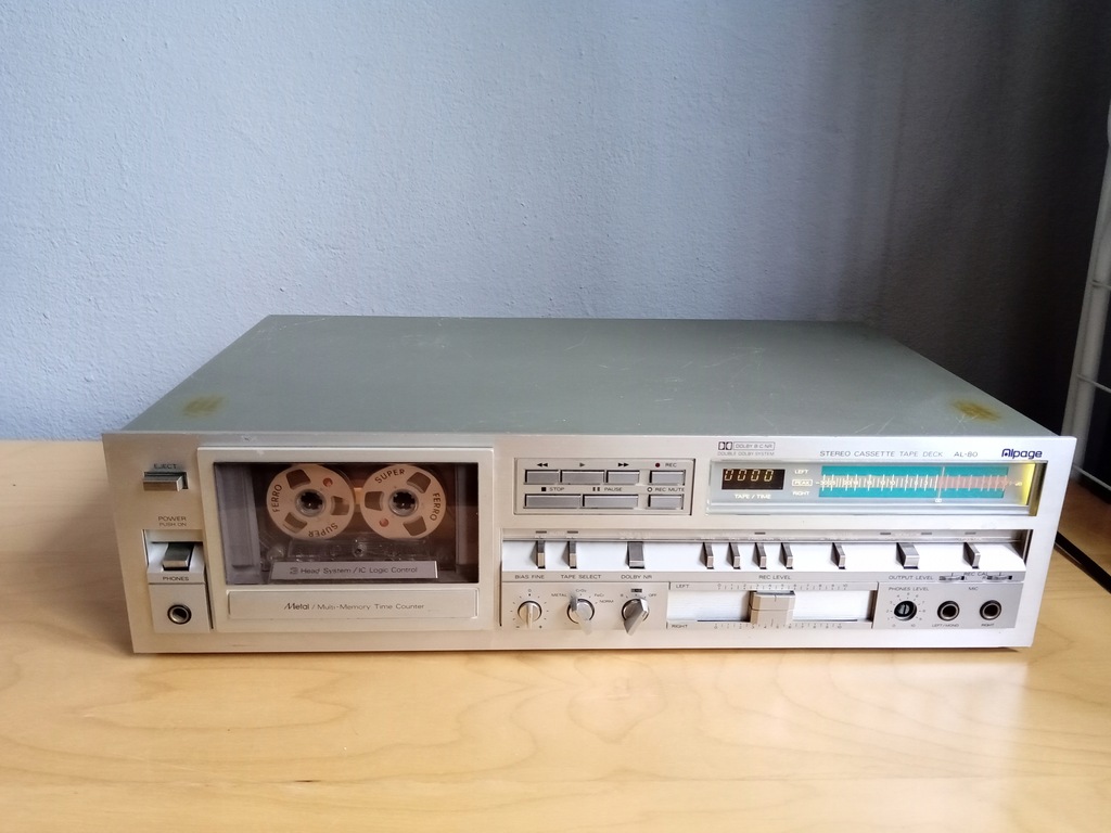 Купить Магнитофон ALPINE ALPAGE AL-80 Япония, дека: отзывы, фото и ...