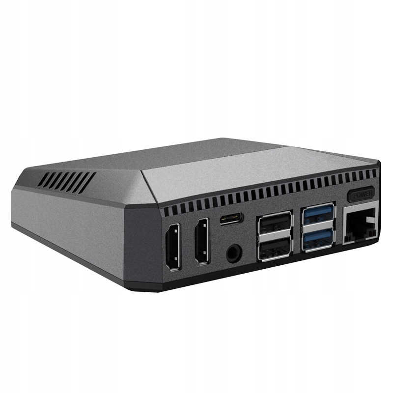 Aluminiowa obudowa Waveshare do Raspberry Pi 4