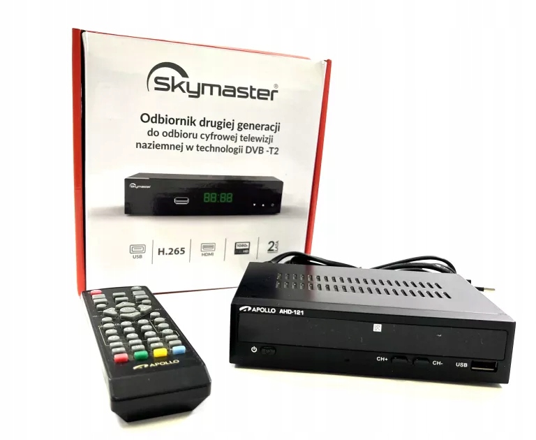 TUNER DVB-T2 SKYMASTER STB-2GEN