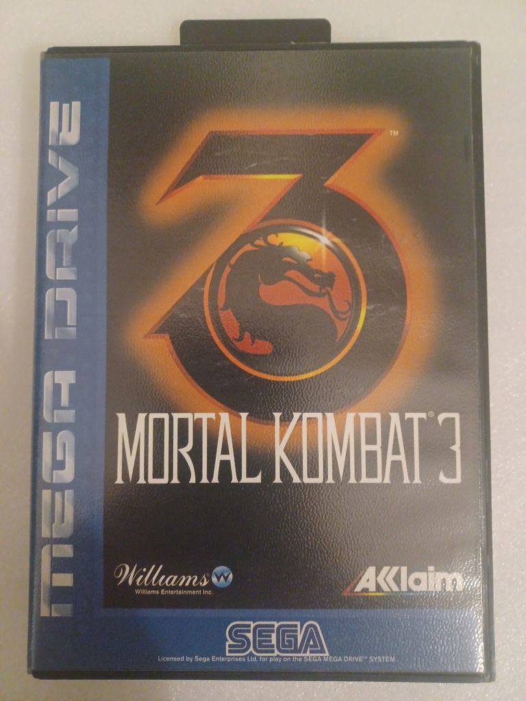 Mortal Kombat 3, Sega Mega Drive - 13248698443 - oficjalne archiwum Allegro