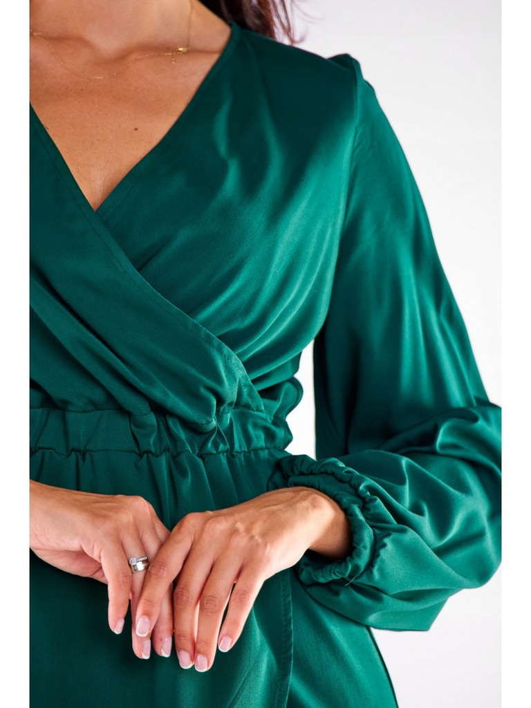 Sukienka Model A523 Bottle Green - awama Hurtownia odzieży on-line, moda