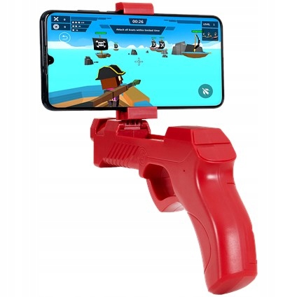 Pistolet kontroler do smartfona gry Bluetooth Android Battletron Game Pad