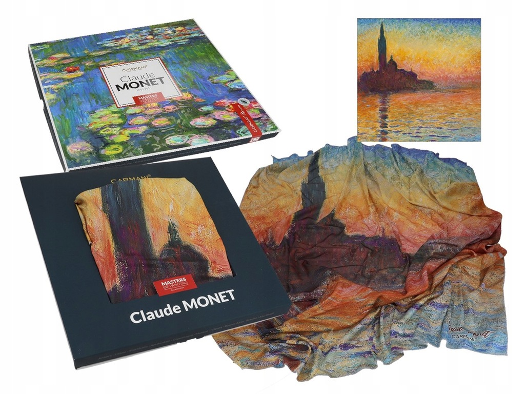 Chusta - C. Monet, San Giorgio Maggiore o zachodzie (CARMANI)