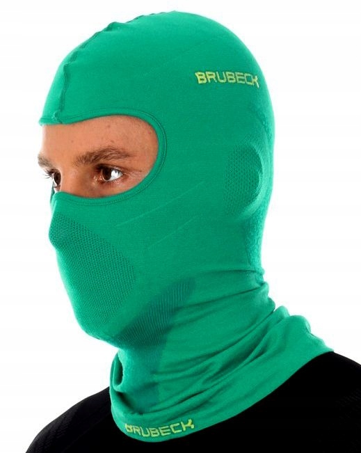 BRUBECK kominiarka TERMOAKTYWNA KM10370 green L/XL