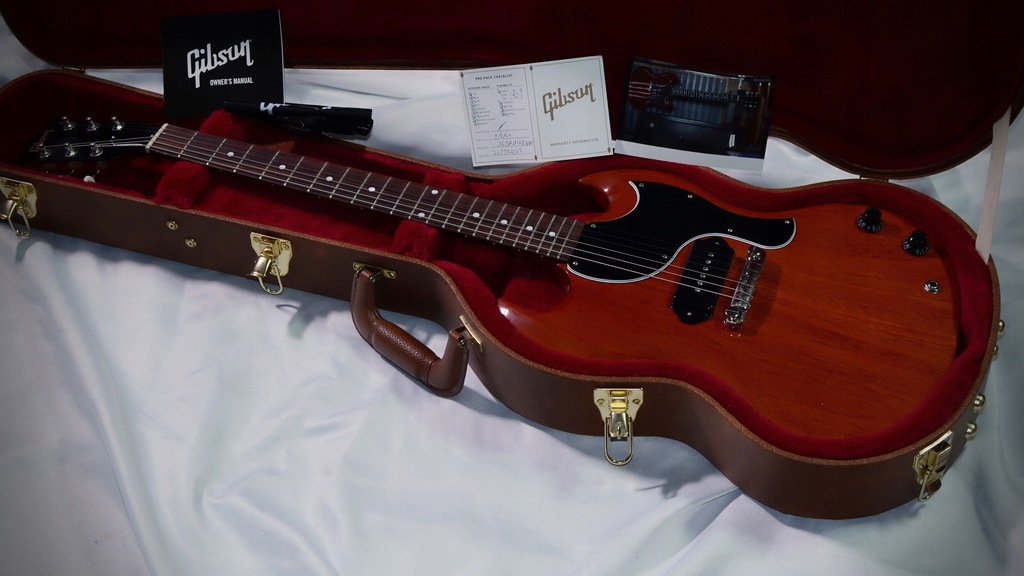 GIBSON SG JUNIOR P90, rocznik 2022, kolor Vintage Cherry