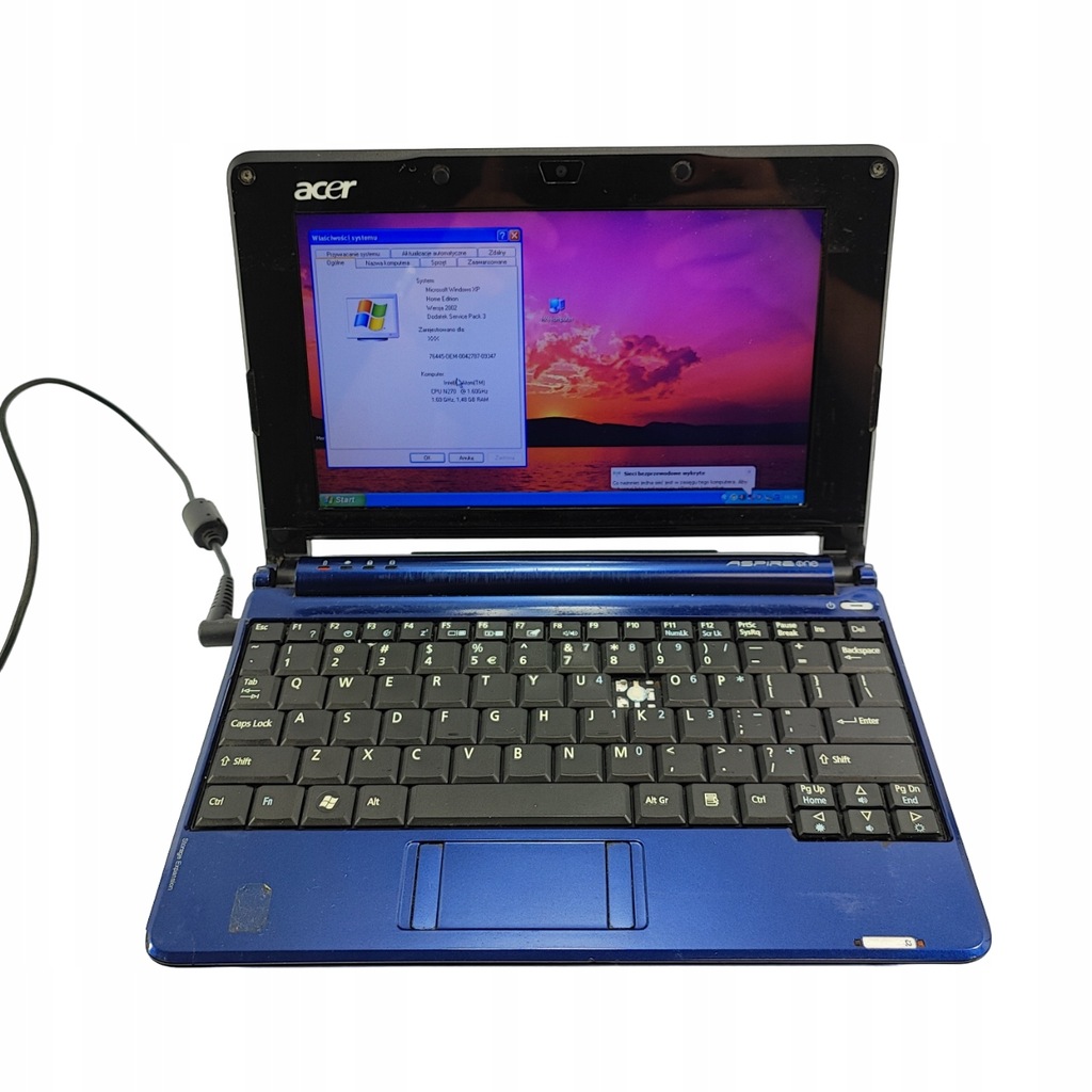 Acer ASPIRE ONE ZG5 10,1 Intel Atom 1,5 GB/80 GB