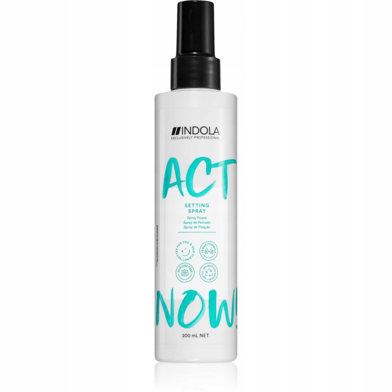 Indola Act Now! Setting spray do włosów o lekkim utrwaleniu 200 ml