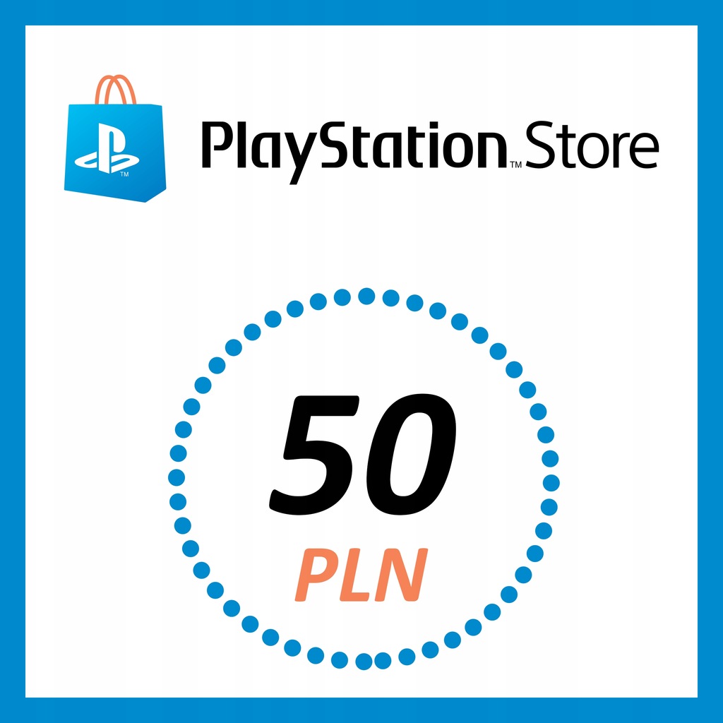 PlayStation 50 zł PSN Network Store Kod PS4 PS5