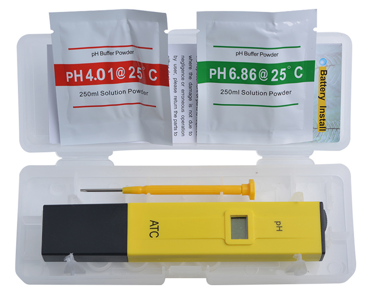 Miernik pH metr tester ATC kompensacja temperatury
