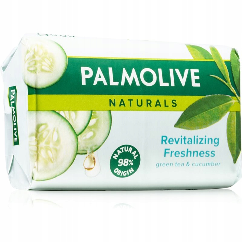 Palmolive Naturals Green Tea and Cucumber mydło w kostce z zieloną her...
