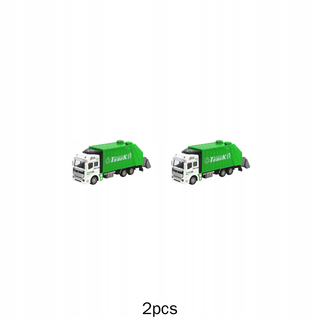 2x odlewana zabawkowa ciężarówka Gift-Green